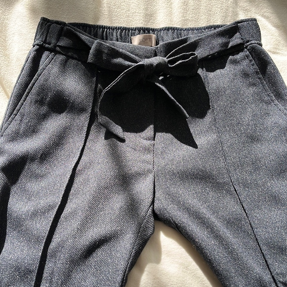 Loft pleated pants
